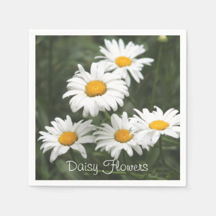 Serviette En Papier Impression Fleur marguerite