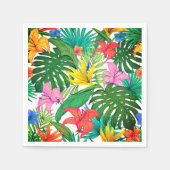 Serviette En Papier Impression hawaïenne (Devant)