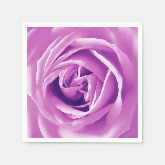 Serviette En Papier Impression rose Lavender (Devant)