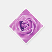 Serviette En Papier Impression rose Lavender (Coin)