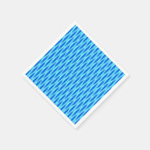 Serviette En Papier Impression ruban du milieu du siècle - nuances de  (Coin)