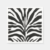 Serviette En Papier Impression Zebra (Devant)