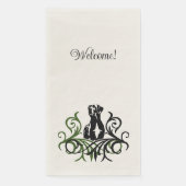 Serviette En Papier Impressionnant Dogue allemand (Devant)