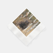 Serviette En Papier Impressionnant orignal (Coin)