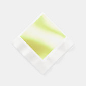 Serviette en papier imprimé vert lime doux (Coin)