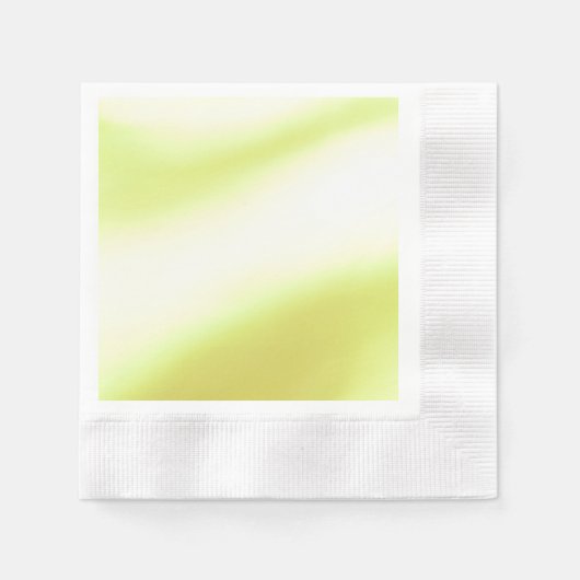 Serviette en papier imprimé vert lime doux (Devant)