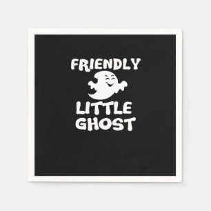 Serviette En Papier Imprimer Little Boo Halloween