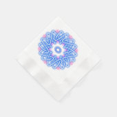 Serviette En Papier Imprimés kaléidoscope (Coin)