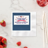 Serviette En Papier Inauguration de Trump (En situation)