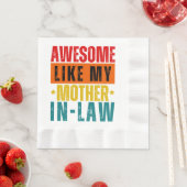 Serviette En Papier Incroyable comme ma belle-mère (En situation)