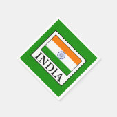 Serviette En Papier Inde (Coin)