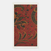 Serviette En Papier Inde, célèbre motif Morris (Devant)