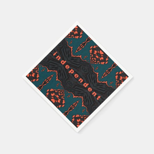 Serviette En Papier Indépendant et fier (Coin)