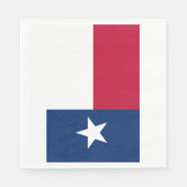 Serviette En Papier Indicateur d'état du Texas (Devant)