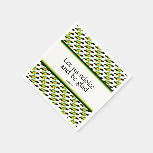 Serviette En Papier Indicateur Jamaïque personnalisé (Coin)