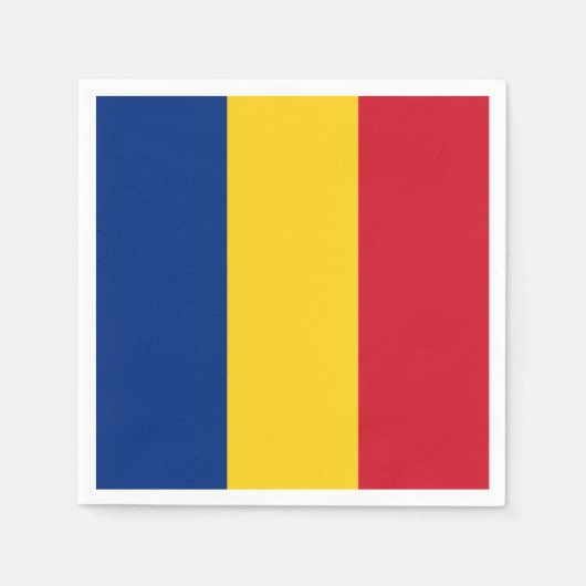 Serviette En Papier Indicateur Roumanie (Devant)
