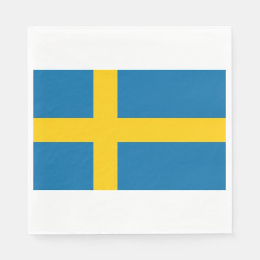 Serviette En Papier Indicateur suédois (Suède) (Devant)