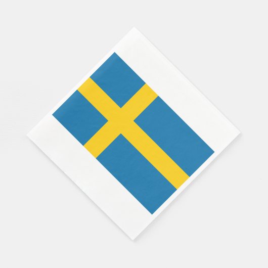 Serviette En Papier Indicateur suédois (Suède) (Coin)