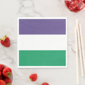 Serviette En Papier Indicateur Suffragette (En situation)