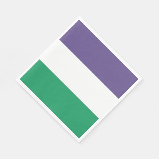 Serviette En Papier Indicateur Suffragette (Coin)