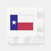 Serviette En Papier Indicateur Texas Lone Star (Devant)