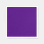 Serviette En Papier Indigo couleur solide (Devant)