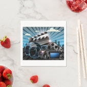 Serviette En Papier Industrie cinématographique (En situation)