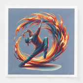 Serviette En Papier Inferno Spin - Stimuler l'esprit de Breakdance (Devant)