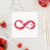 Serviette En Papier Infinity (En situation)