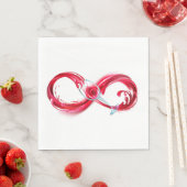 Serviette En Papier Infinity (En situation)