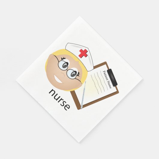 Serviette En Papier Infirmière avec Porte - bloc Médicale et thermomèt (Coin)