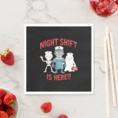 Serviette En Papier Infirmière d'Halloween Funny Fantôme Squelette Zom (En situation)