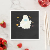 Serviette En Papier Infirmière éffrayante Praticien Cute Halloween Sur (En situation)