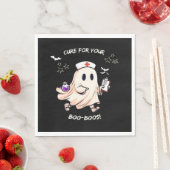 Serviette En Papier Infirmière fantôme avec potion magique - Cure pour (En situation)