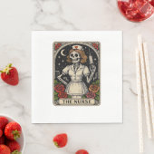 Serviette En Papier Infirmière fantôme Soins curieux et Haunt Whimsica (En situation)