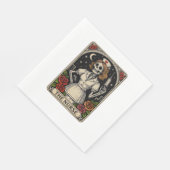 Serviette En Papier Infirmière fantôme Soins curieux et Haunt Whimsica (Coin)