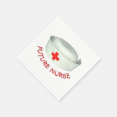 Serviette En Papier Infirmière future (Coin)