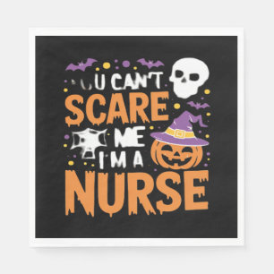 Serviette En Papier Infirmière Halloween sorcière drôle Nourriture ess
