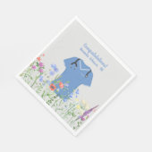 Serviette En Papier Infirmière personnalisée RN LPN NP Blue Scrubs (Coin)