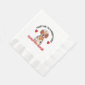 Serviette En Papier Infirmière Qualifiée Pawsitively (Coin)