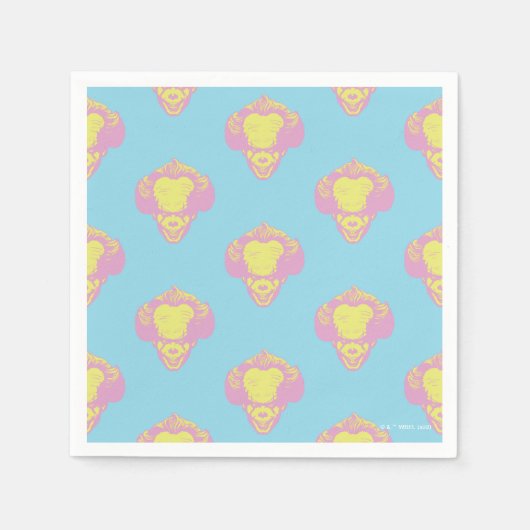 Serviette En Papier informatique | Motif principal Pennywise Pastel (Devant)