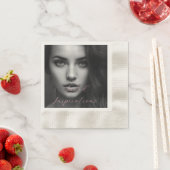 Serviette en papier "Inked Inspirations" (En situation)