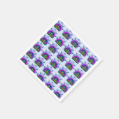 Serviette En Papier Inséparables (Coin)