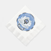 Serviette En Papier Insigne personnalisé Bruce Clan Hiver (Coin)