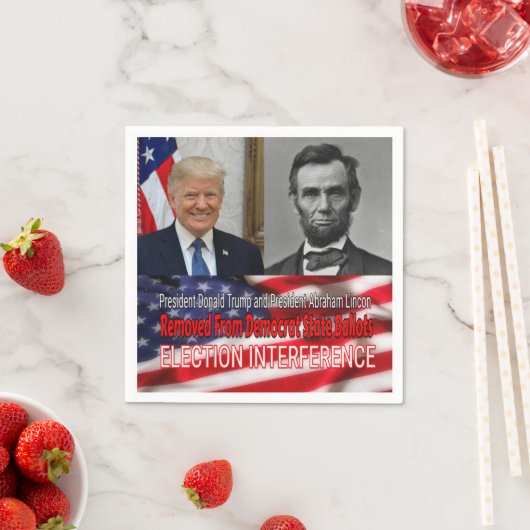 Serviette En Papier Interférence électorale (En situation)