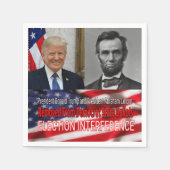 Serviette En Papier Interférence électorale (Devant)