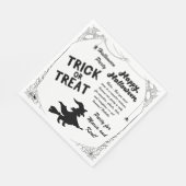 Serviette En Papier Intervalle de texte embrouillé (Coin)