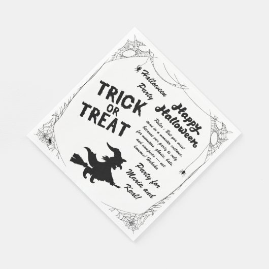 Serviette En Papier Intervalle de texte embrouillé (Coin)