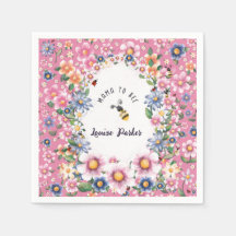 Invitation à la baby shower Mama to Bee