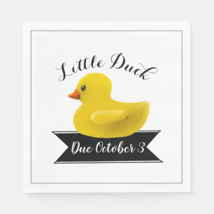 Serviette En Papier Invitation au Baby shower de canard